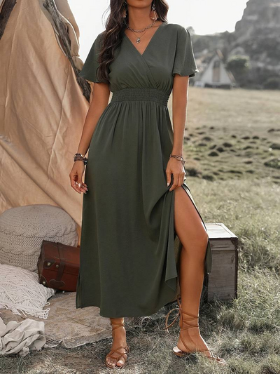 Zavando | Leicht Sommerkleid | Midi