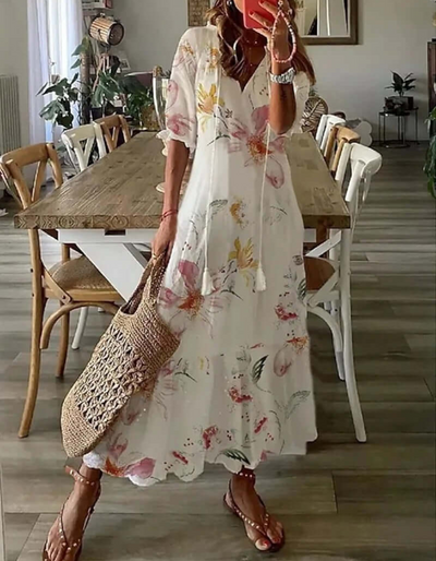 Zavando | Luftige Sommerkleider | Maxi