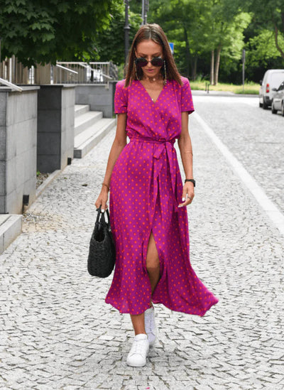 Zavando – Stilvolles Wickelkleid