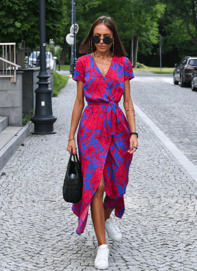 Zavando – Stilvolles Wickelkleid
