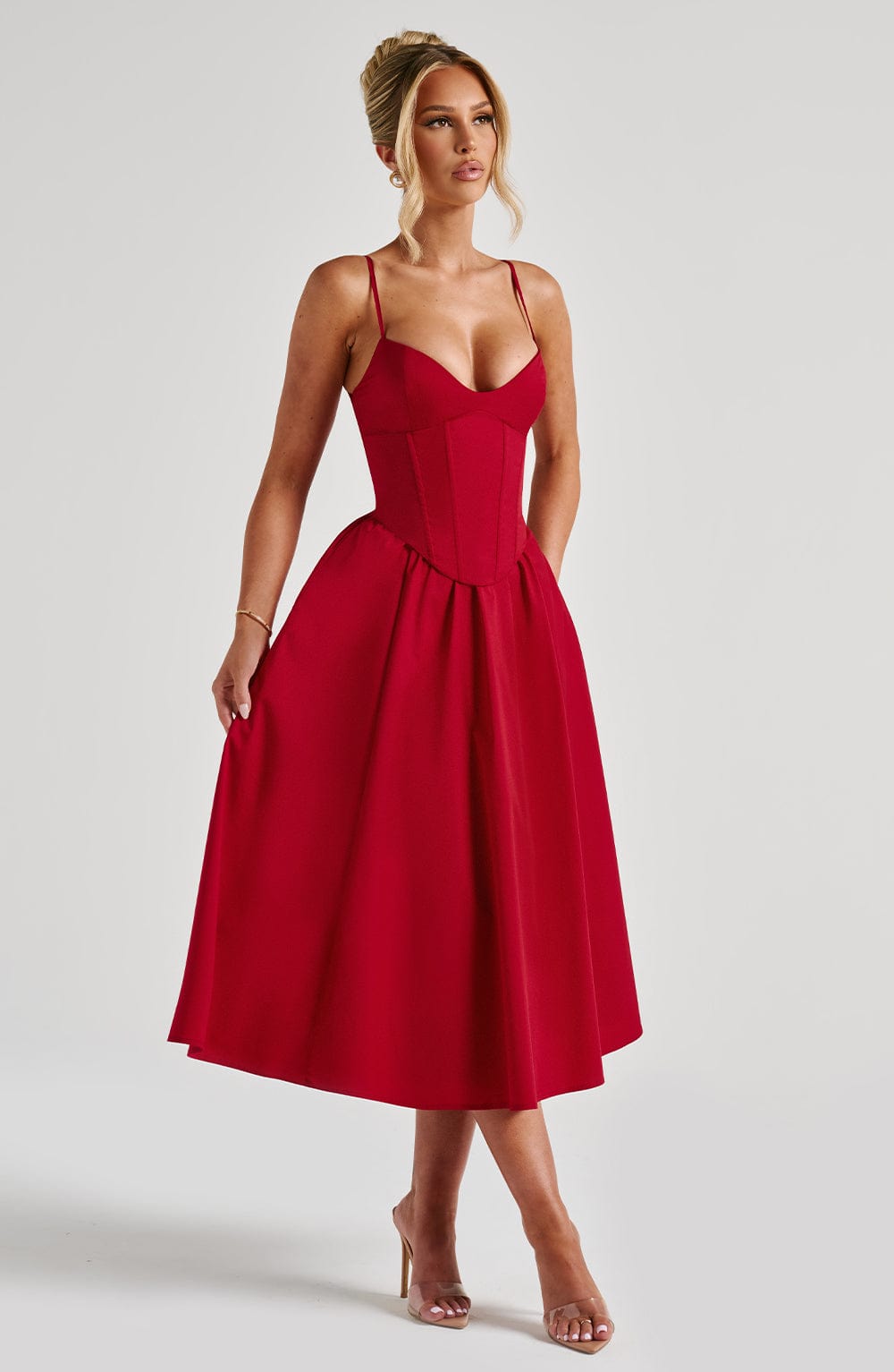 Zavando-Midikleid – Perfekt, um einen großen Auftritt hinzulegen!