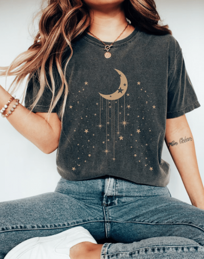 Zavando - Damen T-Shirt Astronomie Weltraum