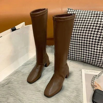 Knielange Stiefel Für Damen | Bequem