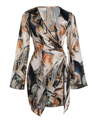 Zavando - Elegantes Damen-Wickelkleid