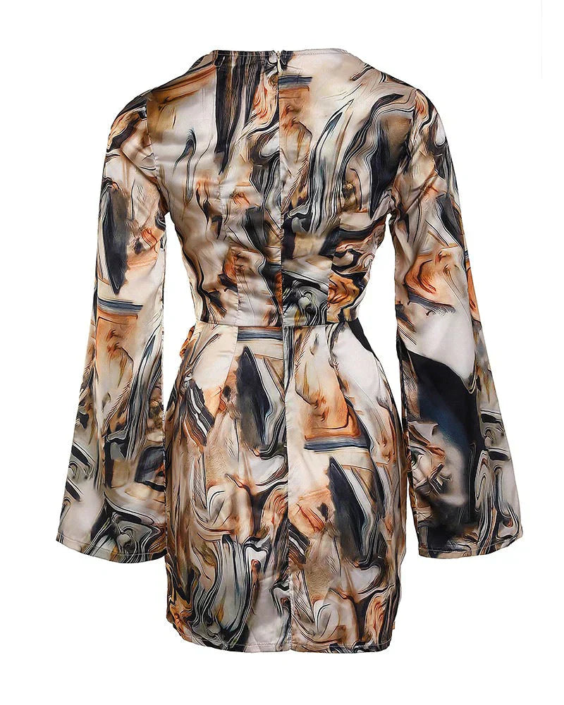 Zavando - Elegantes Damen-Wickelkleid