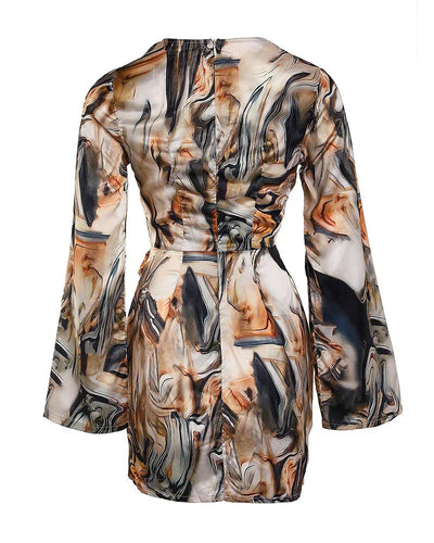 Zavando - Elegantes Damen-Wickelkleid