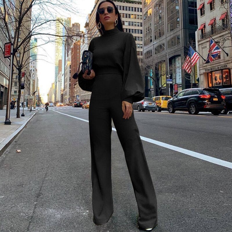 Sommer Jumpsuits Mit Weitem Bein Für Damen | Formell
