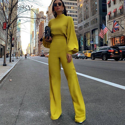 Sommer Jumpsuits Mit Weitem Bein Für Damen | Formell