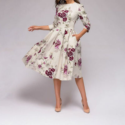 Zavando – Ein edles, mittellanges Kleid