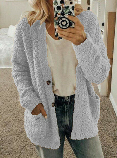 Zavando - Kuschelige Strickjacke für Damen