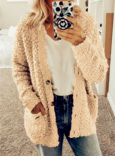 Zavando - Kuschelige Strickjacke für Damen