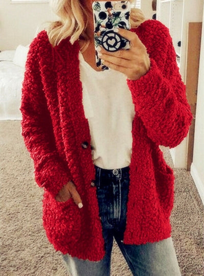 Zavando - Kuschelige Strickjacke für Damen