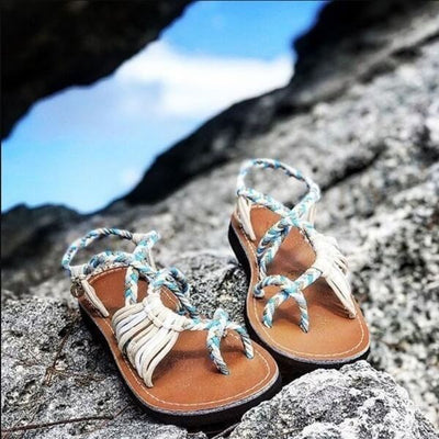 Zavando – Stilvolle Sandalen mit gewebten Riemen
