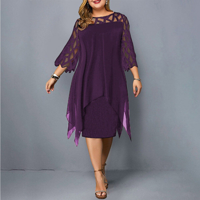 Zavando | Schwarz Partykleid | Midi