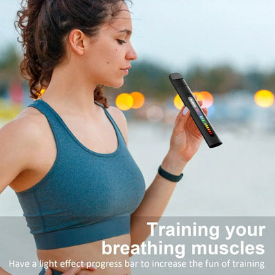 Smart Breathing Trainer - Atemmuskeltraining für besseres Atmen, geführter Assistent für Sportler