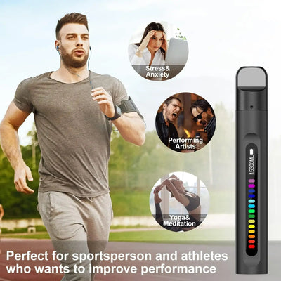 Smart Breathing Trainer - Atemmuskeltraining für besseres Atmen, geführter Assistent für Sportler