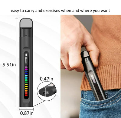 Smart Breathing Trainer - Atemmuskeltraining für besseres Atmen, geführter Assistent für Sportler