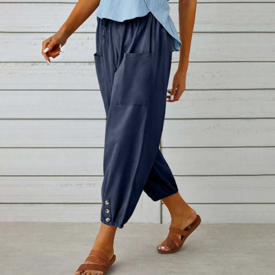 Zavando | Damen Sommer Hose | Leichte