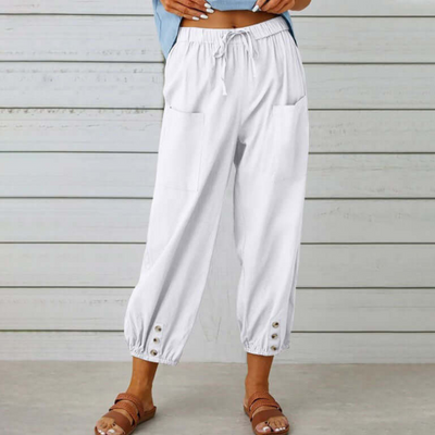 Zavando | Damen Sommer Hose | Leichte