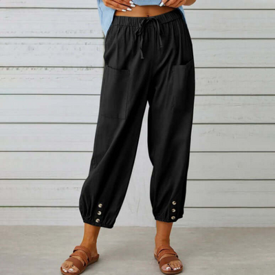 Zavando | Damen Sommer Hose | Leichte
