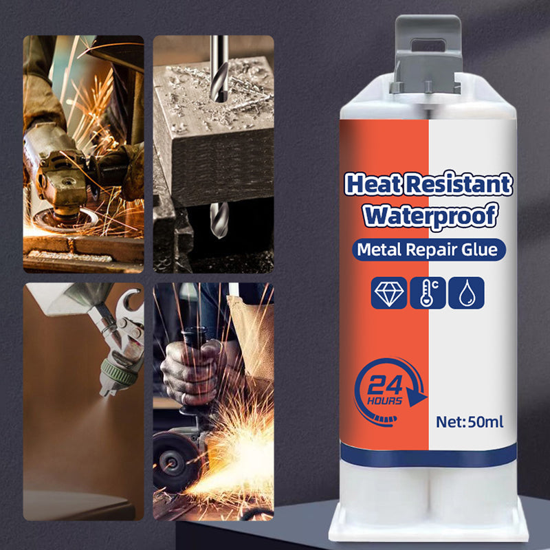 Hitzebeständiger wasserfester Metallreparaturkleber