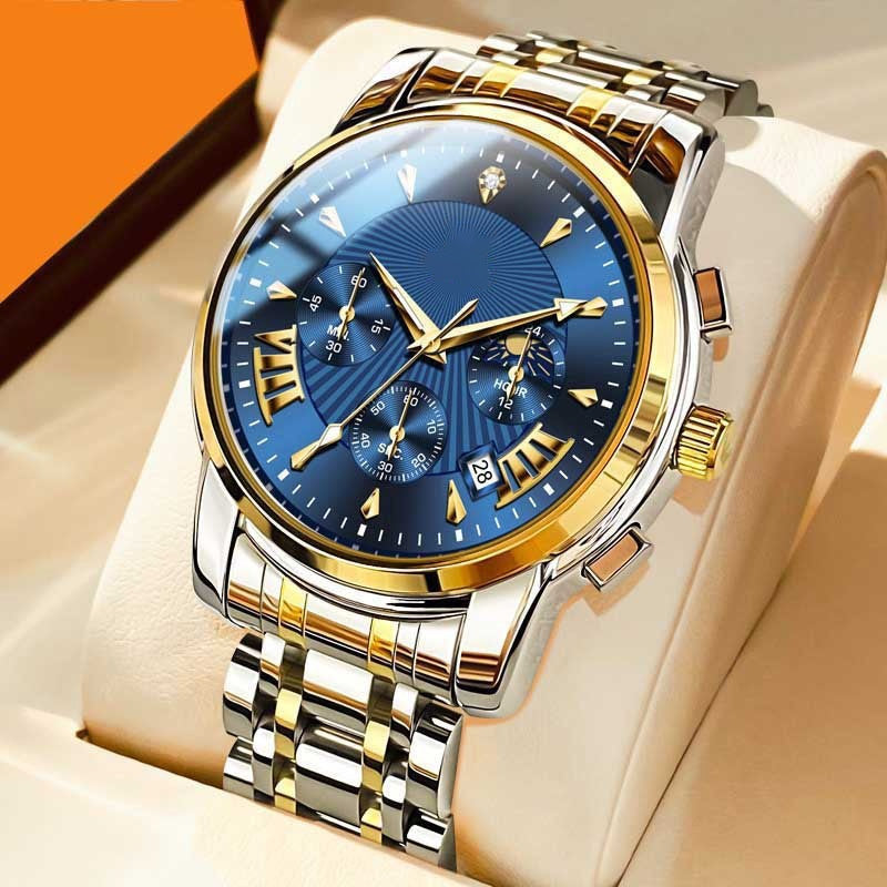 Herrenmode Casual Multifunktion Quarz Uhr