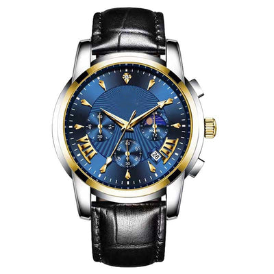 Herrenmode Casual Multifunktion Quarz Uhr