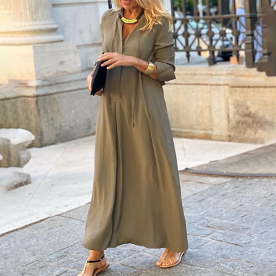 Zavando | Tunika Kleid Boho | Maxi