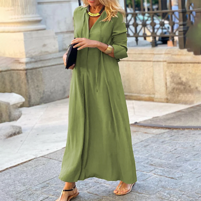 Zavando | Tunika Kleid Boho | Maxi
