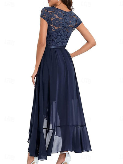 Zavando –✨ Glitzerndes V-Ausschnitt Partykleid ✨