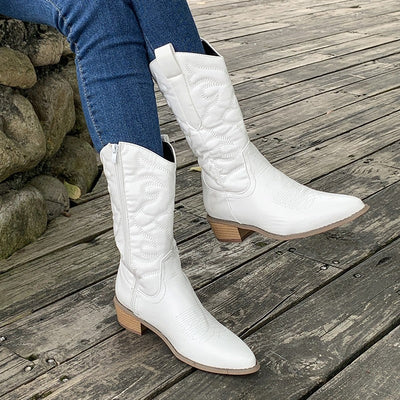 Zavando - legante metallische Cowboystiefel