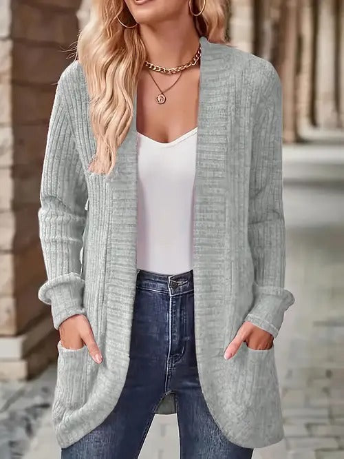 Zavando| Chic & Cozy Long-Sleeve Top- Müheloser Stil trifft auf ultimativen Komfort