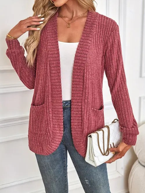 Zavando| Chic & Cozy Long-Sleeve Top- Müheloser Stil trifft auf ultimativen Komfort