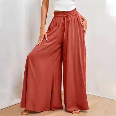 Zavando | Weite Hose Damen | Elegant