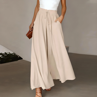 Zavando | Weite Hose Damen | Elegant