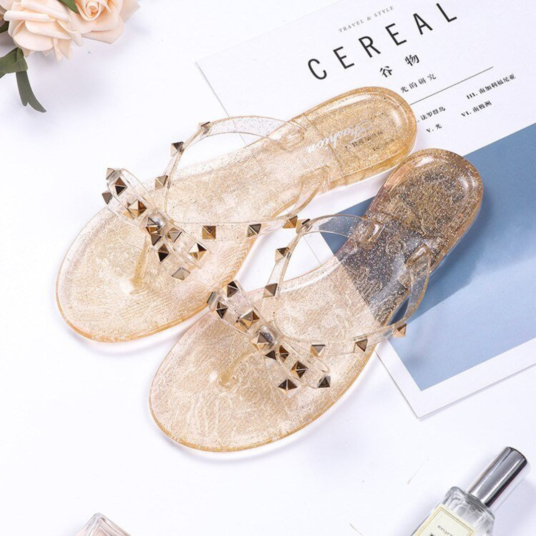 Flache Schlupfsandalen Für Damen | Schick